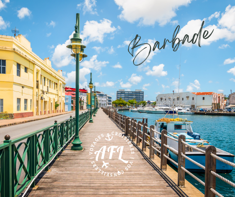 Croisière Caraïbes St-Valentin 2027 à la Barbade
