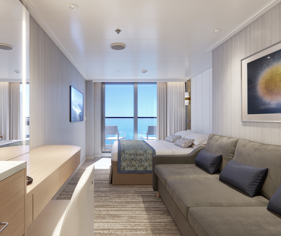 Le balcon réinventé sur le Sun Princess